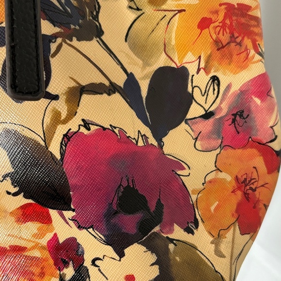 Dana Buchman Multicolor Floral Shoulder Bag - Picture 5 of 16
